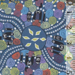 Aboriginals Corroboree Blue