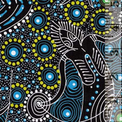 Aboriginals Dancing Spirit Blue