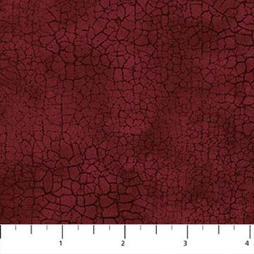 Crackle Dark Red 108" Wide Backing B9045-26