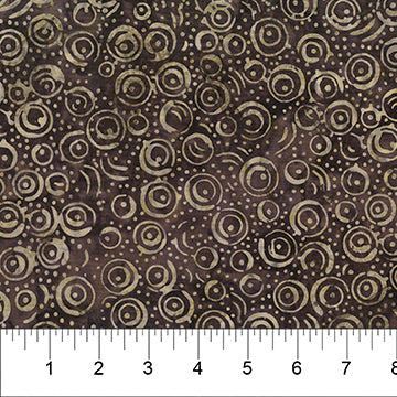 Swirl Batik Brown 81203-36