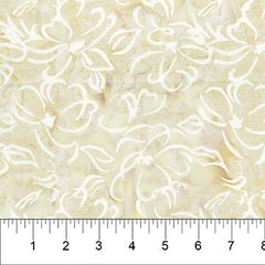 Light Cream Floral Batik 81200-30