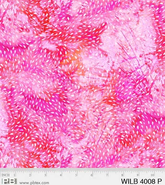 Wild Birds Seeds Fabric  (4008 Pink)
