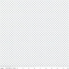 Swiss Dot White Denim C660-Denim