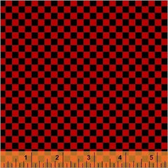 Checkered Flag Fabric Red (51270 4)