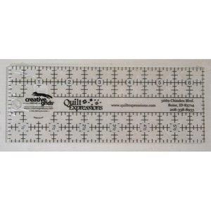 Creative Grids, Quilter's Ruler 2-1/2in x 24-1/2in : Sewing Parts Online