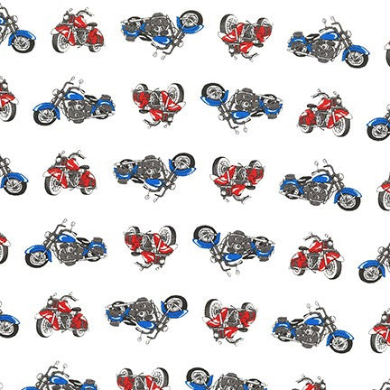 Motorcycles  Fabric (SB-850280D2-1)