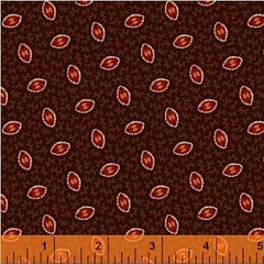 General Store Oval Foulard Brown