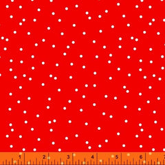 Scattered Dot Red 52551-10